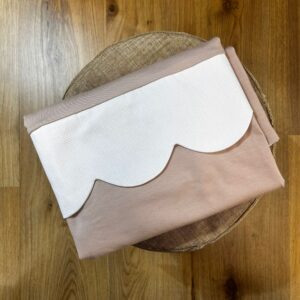 Coperta Nuvola con Rouge Centrale pappa&latte -colore rosa cipolla